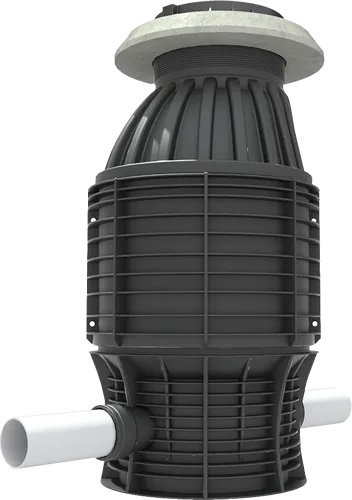 DN1000 pre-benched manhole chamber