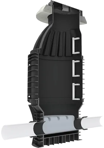 DN1000 pre-benched manhole chamber